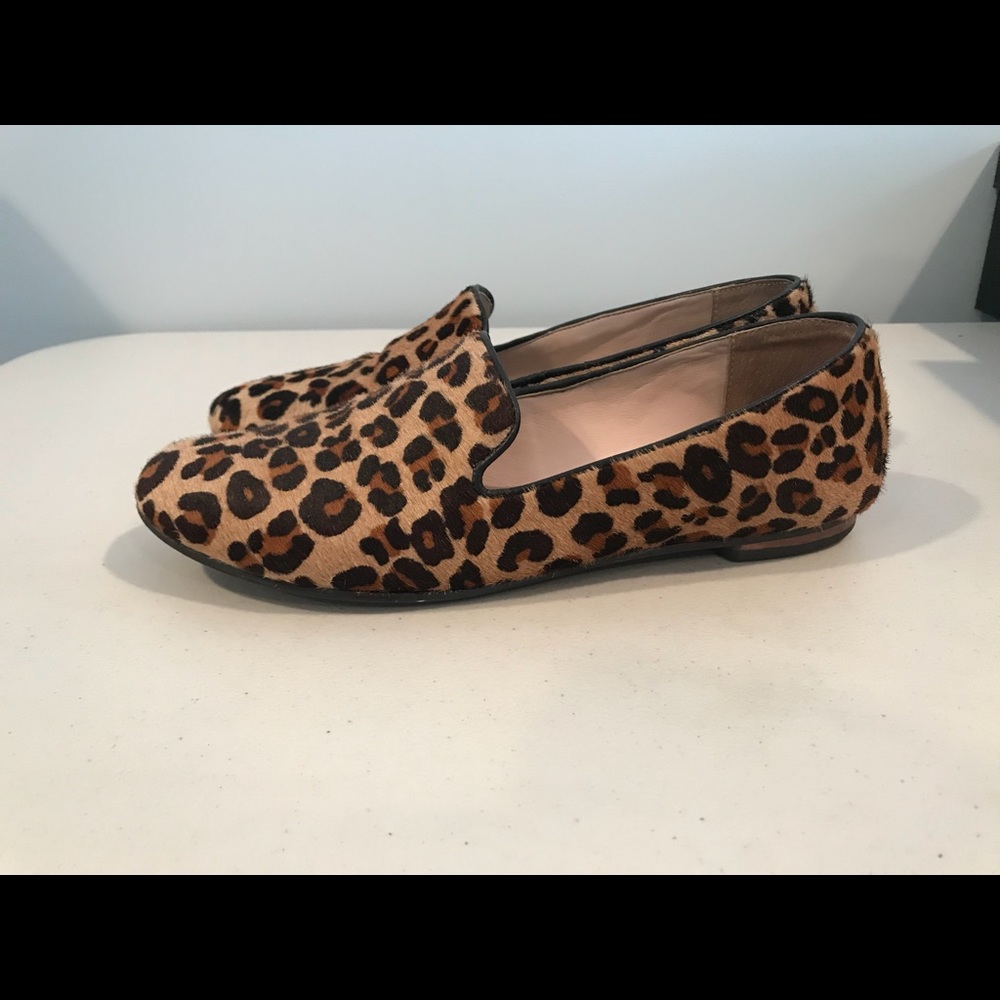 Steven by Steve Madden Leopard Fur Loafers Flat - Picture 4 of 6